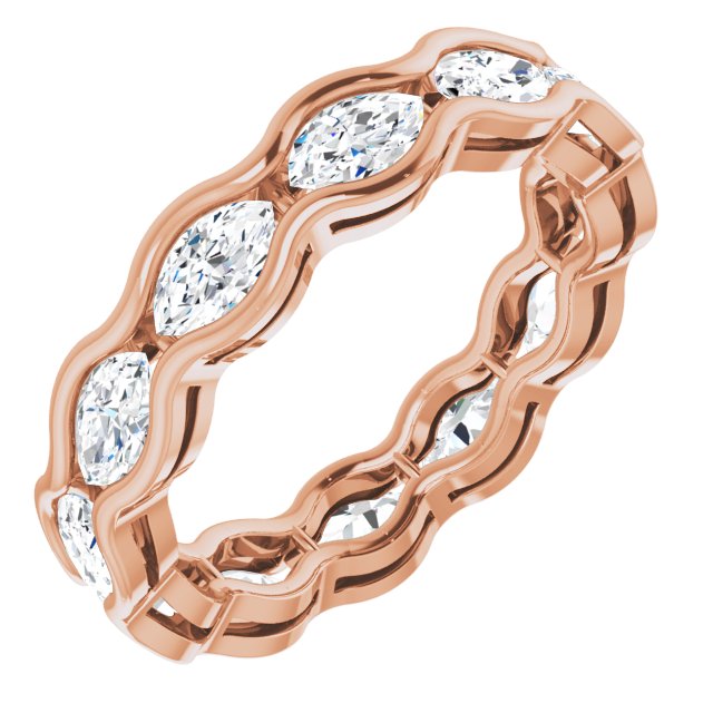 2.40 ct. Marquise Diamond Eternity Band-VIRABYANI